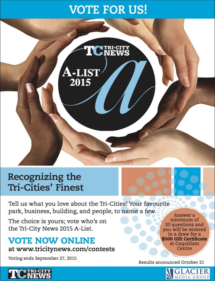 Vote for us handout